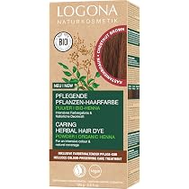 LOGONA Mineralerde Vorbehandlung – Für Pflanzen-Haarfarben – Reinigt Haar Vor Dem Färben – Vegan, 2x 100 Ml
