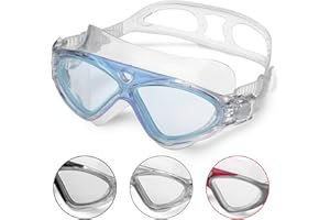 Winline Gafas de Natación para Adultos un Niños, Profesional Anti Niebla Protección UV sin Fugasy Ajustable Gafas de Natación