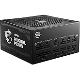 MSI MAG A850GL PCIE5 Alimentation, 850W, 80 Plus Gold, Entièrement modulaire, ATX 3.0, Support GPU PCIe 5.0, Ventilateur FDB 
