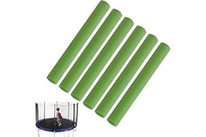 Dubbulon 6X Tubes en Mousse pour Trampoline, Protection pour Trampoline, Protection Mousse pour Poteaux Trampoline, Protection Poteau Rechange pour Filet Trampoline Jardin