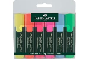 Faber Castell Classic Highlighter Wallet Of 6, Green