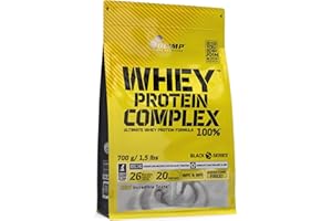 ‎OLIMP SPORT NUTRITION OLIMP SPORT NUTRITION- Whey Protein Complex 100%. Hochwertiges Protein Pulver aus einer Eiweißkombination von Molkeneiweißkonzentrat und Molkeneiweißisolat für den Muskelaufbau. Geschmack: Vanille (700 g)