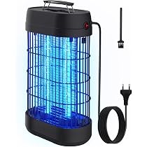 Lampe Anti Moustique ASPECTEK 20W - UV, Étanche, Couverture 1000 M² | Pour Maison, Jardin, Terrasse
