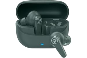 JLab Go Pods ANC - Auricolari Bluetooth con Cancellazione Attiva del Rumore Ibrida, Cuffie Wireless Resistenti al sudore IP55, 26h+ di Autonomia, Chiamate Nitide, Audio Personalizzato via App, Sage