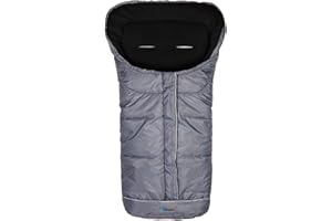 AltaBeBe Chancelière Universelle pour Poussette Gris/Noir