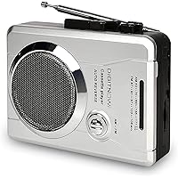 DIGITNOW!Lecteur de cassettes Portable Walkman , Enregistreur de Cassettes Radio avec Casque, Radio FM / AM, Microphone…