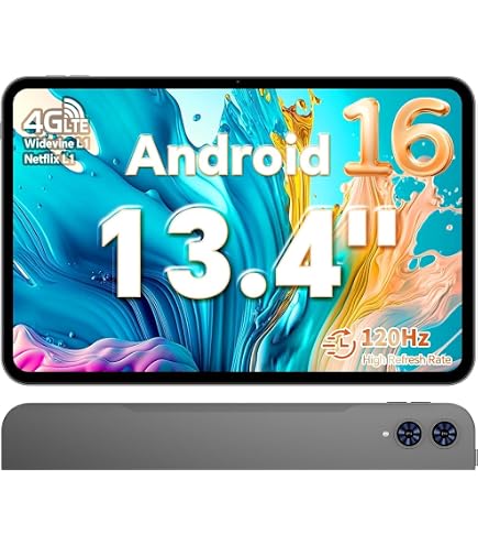 MESWAO MES-B3 15.6 inch Android 14 Tablet with IPS Display, Helio
