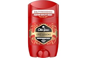 ‎OLD SPICE Old Spice Epic Legend Deostick für Männer 50 ml, 24/7 Frischhh bei täglicher Anwendung, langanhaltender Duft in Parfumqualität, Schutz vor Gerüchen, Ohne Aluminiumsalze