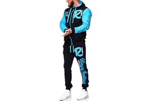 OneRedox Herren Trainingsanzug Jogginganzug Sportanzug Modell 3677