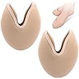 Toe Pouches Pads,Ballet Dance Pointe Pads Foot Care Toe Protector Insoles Half Pads Toe Wrapped Protector Sponge Ballet Shoes Covers Toe Cap Cover Forefoot Wrap Dance Shoe Pads (1 Pair)