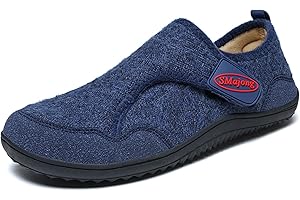 SMajong Pantofole da Uomo Invernali Morbide e Traspiranti Pantofola da Donna Scarpe da Casa con Suola Antiscivolo Caldo Comode Ciabatte Gr.36-46