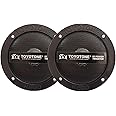 TOYOTONE Tweeter Speaker High Power Tweeter for Car & Home Music (3Inch-100W-Tweeter-With-Grill-PackOf2)