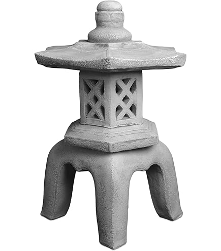 Lanterna Di Pietra Al Giardino Giapponese Fotografia Stock - Immagine