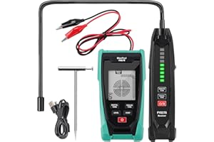 MISTRO Professioneller Kabeldetektor & Kabelsucher für Untergrund/Wand - Kabelbruch Suchgerät für Mähroboter, Elektriker & Heimwerker | Unterirdischer und wandmontierter Kabelfinder