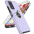 LeYi Hülle Für Xiaomi Redmi Note 11 Pro/12 Pro – Mit Kameraschieber, Ringhalter, Militärschutz, Inkl. Schutzglas