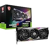 MSI GeForce RTX 4080 16GB GAMING X TRIO Scheda video gaming - 16GB GDDR6X, 2610 MHz, PCI Express Gen 4, 256-bit, 3x DP v 1.4a