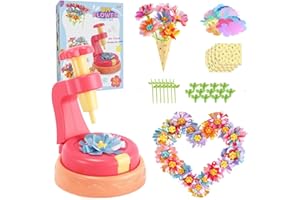 JoyJoyful Cadeau Fille 4 5 6 7 8 9 10 Ans, Activité Manuelle Enfant 6-11 Ans, Fabrication de Fleurs Jouets de Loisir Creatif Enfants, Cadeau Anniversaire Fille 12 13 Ans