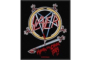 RAZAMATAZ Slayer - Haunting The Chapel 1985 Patch 8cm x 10cm