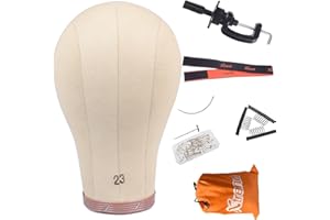 Xtrend 23 Inch Cork Canvas Head for Lace Wigs & Display/Drying/Styling