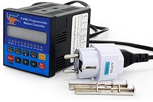 CNCTOPBAOS Single Axis CNC Motion Programmable Controller 40KHz 1 axis CNC System P-PMC Manual Control Operation Parameter Setting Function for Stepper Motor Servo Motor 3 Output 6 Input