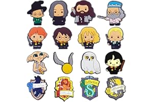 YOIMCKAY 16 Stücke Cartoon Anime Schuhdekoration Schuh Anhänger, Schuh Charms, PVC Schuhe Charme, DIY-Armband,Karikatur Schuhschmuck Schuh Charms Kreativ Geschenk Dekorieren Mädchen Frauen Kinder und Männer