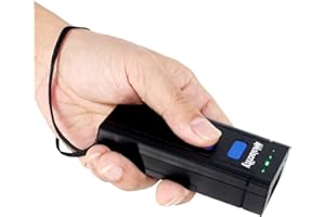 Alacrity 2D 1D Bluetooth Barcode Scanner,3in1 Bluetooth 2.4G Wireless USB Wired Portable Mini Handheld Bar Code Reader,QR Datamatrix PDF417,Capture Barcodes on Screen,with Vibration Function