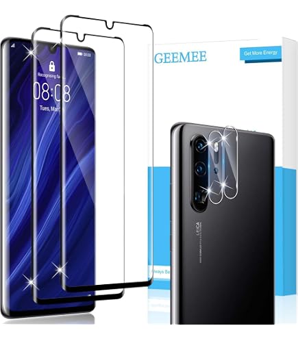 3 Pellicole In Vetro Temperato 9H Per Huawei P30 Pro | 3D Full Coverage, Oleorepellente, Anti Impronte, Senza Bolle - 2