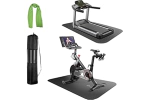TONINT Tapis velo d'équipement de Fitness - Tapis de protection de sol antidérapant pour tapis de Course, vélos, rameurs, elliptiques et autres équipements de Gym