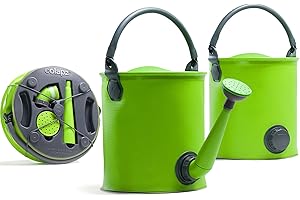 ‎COLAPZ Collapsible Watering Can and Bucket, 8 L, Green