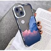 Go Aksesuar Iphone 13 Ve 14 Manzara Desenli Kamera Korumalı Kılıf