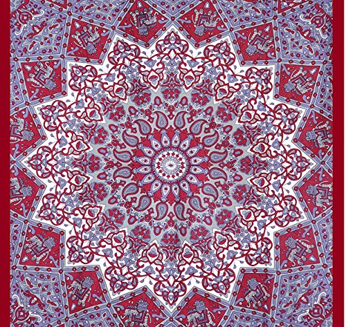 UrbanCharm Wandbehang, indisches Mandala-Motiv - 6