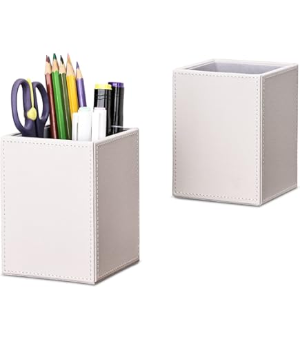 Rhodia Stifteköcher Blau - Elegantes Kunstleder-Etui Für Stifte & Pinsel