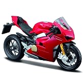 Bburago B18-51080 1:18 Ducati Panigale V4, Siyah, 17 x 7 x 10,8 cm; 90 Gram