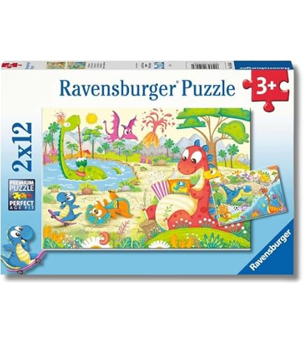 Puzzle 3D A Strati George Luck Con Coccodrilli, 6 Pezzi, Per Bambini Da 3 Anni In Su - 3