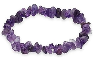 Lebensquelle Plus beliebtes Splitterarmband | Handgefertigtes Elastisches Stretch Splitter Armband | Echter natürlicher Edelstein