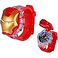ALNA-TURA Iron- Man Avengers Superhero Wristwatch for Boys| Digital LED Watch For Kids Boys|Iron Man Watch For Boys|Light & Music Watch|Super Hero Marvel Characters Watch For Age (3 To 10 Years)