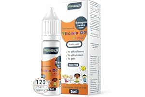 ProHealth 10 UG 120 Drops- Daily Vitamin D3 Supplement for Infant and Young Children