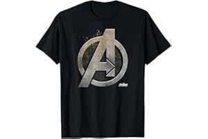 Marvel Avengers Infinity War Steel Symbol Camiseta