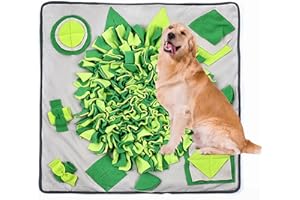 NIC IS COCNG Almohadilla para Olfatear Mascotas,Snuffle Mat para Perros Aliviar El Estrés, Mordida Resistente Y Duradera Manta Entrenamiento Juguete Rompecabezas Alfombra De Alimentación para Perros（70 * 70cm）