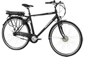 F.lli Schiano E-Moon, Bici Elettrica da Città 28 Inches per Adulti, 36V 13Ah Batteria Rimovibile, Motore 250W 40Nm, City Ebike