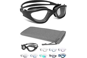 Winline Occhialini da Nuoto Anti-Appannamento Anti-leak Protezione UV Visione Chiara,Occhialini nuoto polarizzate/non polarizzate per Uomo Donna Adulti e Adolescenti