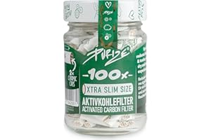 PURIZE® Glas I 100 XTRA Slim Size Filtre à charbon actif Blanc