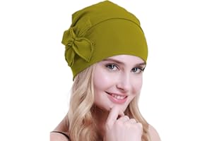 osvyo Turban en coton chimio pour femme souffrant de perte de cheveux