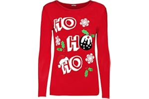 Fashion Star Womens Gingerbread Climb Gift Star Xmas T Shirt