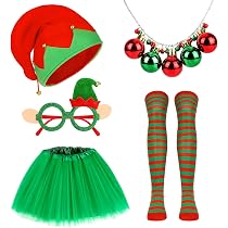 Costume De Renne De Noël Pour Femme - Bandeau Bois, Tutu, Chaussettes Et Autocollant Visage Cerf, Pour Fêtes Et Carnaval