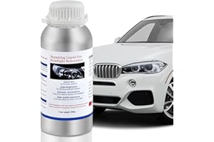 Ecofocet 800g Polimero Liquido Fari, Rinnova Fari Auto, polimero per fari Auto, Lucida Fari Auto, liquido di riparazione dei fari, Riparazione Fari per Graffi sfocatura ingialliti