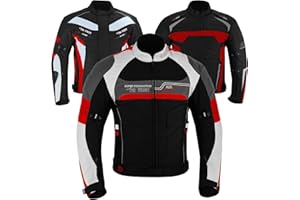 PROFIRST Motorbike Jacket, Waterproof motorcycle jacket for mens, Armour Jacket, CE Armoured Protective Jacket