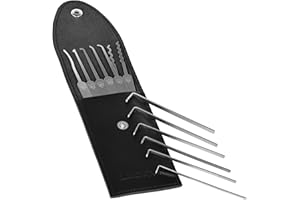 MULTIPICK ELITE 13 Kit de Crochetage professionnel - [13 pièces | 0,6 mm] Made in Germany - Lockpicking set - Serrurier outils - Crocheteur Lock Picking - Lockpick pour serrure - Ouverture Pick Set