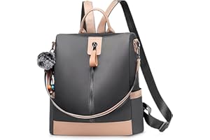 DIRRONA Plecak damski, torba na ramię, wodoszczelny, antykradzieżowy, o dużej pojemności