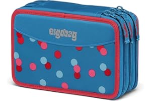 ergobag Maxi Mäppchen Set 40-Teilig, Lyra Bunt- und Filzstifte, Kleingeld Fach, Lineal, Schere